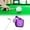 Purple, variant on BAOSITY Billiard Chalk Storage Box Accessories Pocket Mini Carrier Cue Chalk Holder Snooker Chalk Box for Billiard Cue Sport