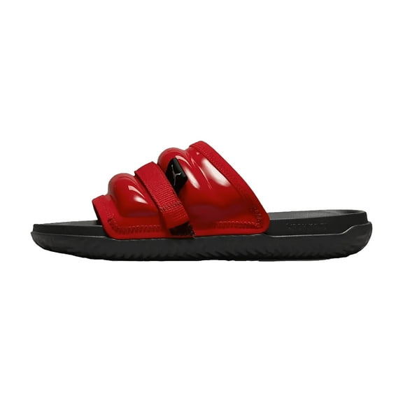 NIKE MENS Super Play Slides "Patent Red" DM1683 601 from Stadium Goods