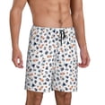 thumbnail image 2 of Picia natural insects Pattern Pajama Shorts for Men, Men's Pajama Bottoms, Sleepwear,Short Pajama Pants-4X-Large, 2 of 6