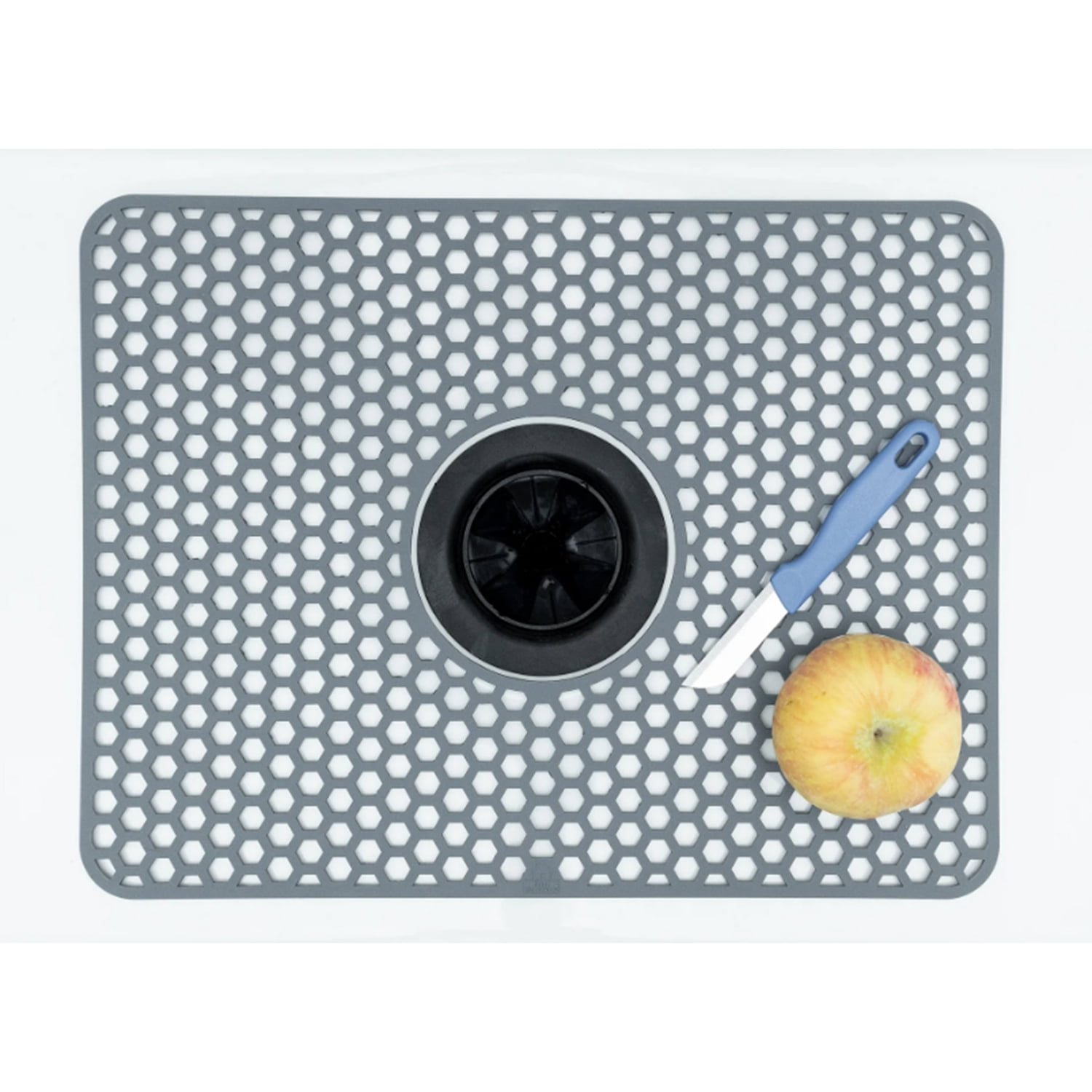 Better Houseware Silicone Sink Mat, Gray (Small), 61485