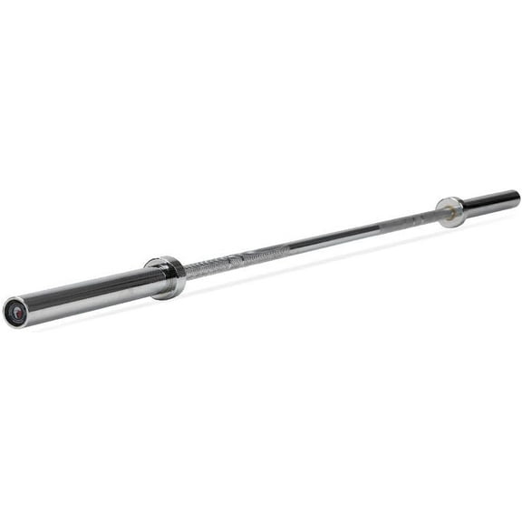 Titan Fitness Performance Series Olympic Barbell, 20 KG 28MM Medium Volcano Knurling Olympic Bar, Rated 700 LB, Home Gym Strength Training Bar for Slow Squat, Bench, and Deadlift Movements