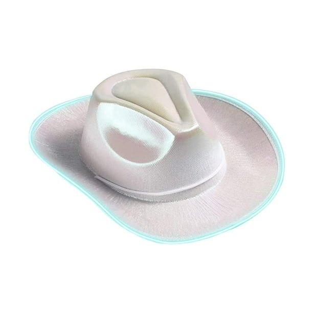 Sombrero de Vaquero LED perfecl iluminado para Club