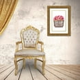 thumbnail image 3 of Amanda Greenwood 23x32 Gold Ornate Wood Framed with Double Matting Museum Art Print Titled - Fashion Bag with Peonies, 3 of 4