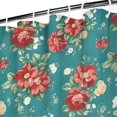 thumbnail image 3 of Pioneer Flower Floral Print Pattern Shower Curtain 36"x72" ,Bathroom Decorative Shower Curtains Set with 12 Hooks,Modern Waterproof Washable Shower Curtain, 3 of 6