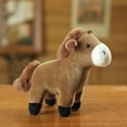 thumbnail image 2 of Pony Plush Toy, Soft Little Horse Stuffed Animal, Cartoon Pony Figure with Colorful Details, Decorative Animal Pillow, Playful Character Toy, Soft Cotton Fabric, 2 of 8