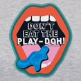 thumbnail image 3 of CafePress - Don't Eat The Play Doh! Long Sleeve T Shirt - Womens Baseball Tee, 3 of 4