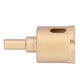 thumbnail image 2 of Brocas de diamante corte perfecto profundidad de corte de 35 mm cortador de agujero hueco de acero al carbono preciso perforación para vidrio para mármol Octpeak Otros, 2 of 8