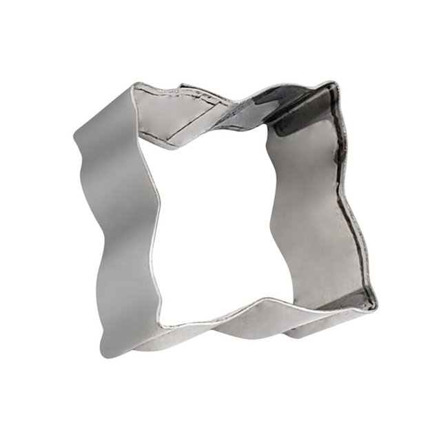 Monstrate Molde de pastel de dibujos animados molde de silicona para hornear hoja de flor molde de forma inoxidable para decoración de pasteles Herramientas y accesorios para hornear No.03
