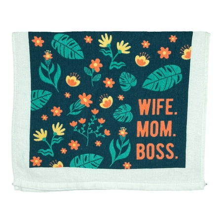 

Wife Mom Boss Funny Cute Empowered Woman Tea Towel