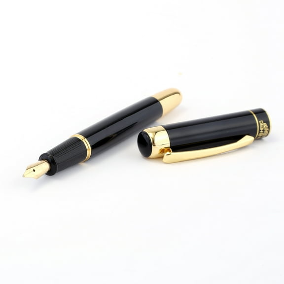 JIAHAOO Versatile Fountain Pen for Art & Writing Fude Artist's Signature Nib, 13.7cm Long, Lightweight 41g, for All Ages