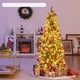thumbnail image 2 of Árbol de Navidad Costway artificial preiluminado 150 cm 408 puntas 250 luces LED, 2 of 6