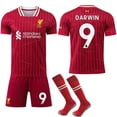 thumbnail image 1 of Liverpool Hemmafotbollströja Barn & Vuxen 2024-2025 Med Strumpor Nr.9 DARWIN No.9 DARWIN, 1 of 2