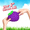 Grape, variant on Jumbo Apple Squishy Fruits Toys - Realistic Slow Rising Squeeze Ball, Cute Summer Birthday Party Favor Gift