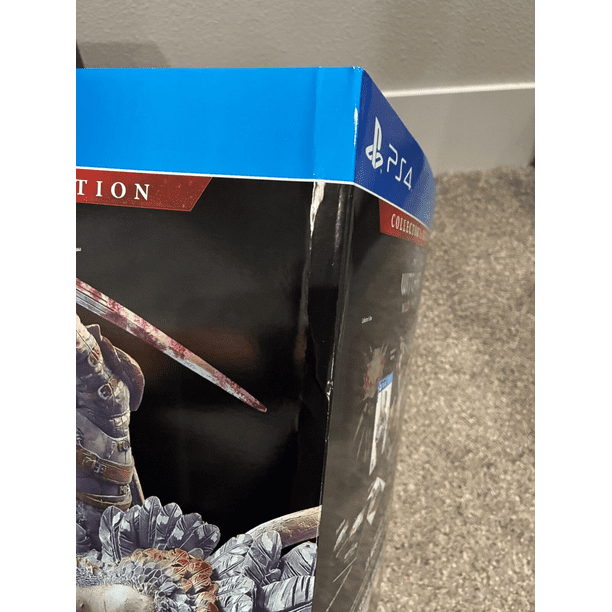 Witcher 3: Wild Hunt - Collector's Edition (PS4) Statue and Box