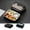 BK, variant on Yyuenw Bento Lunch Box with 5 Compartments, Stackable Stainless Steel Food Container Ideal for Microwave, Dishwasher & On-the-Go Meals