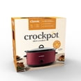thumbnail image 2 of Crock-Pot Manual 8-Quart Slow Cooker Rhubarb – Refurbished Good Condition | Large Family Crock Cooker, 2 of 5