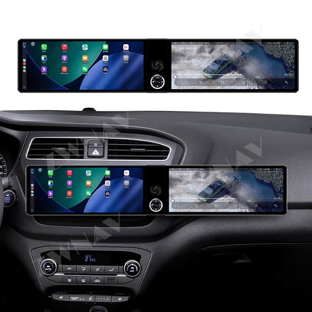 ZWNAV Dual 12.3 inch Screen Car Radio For Hyundai i20 2014-2018 Android GPS Navigation Multimedia Video Player Stereo Receiver Head Unit
