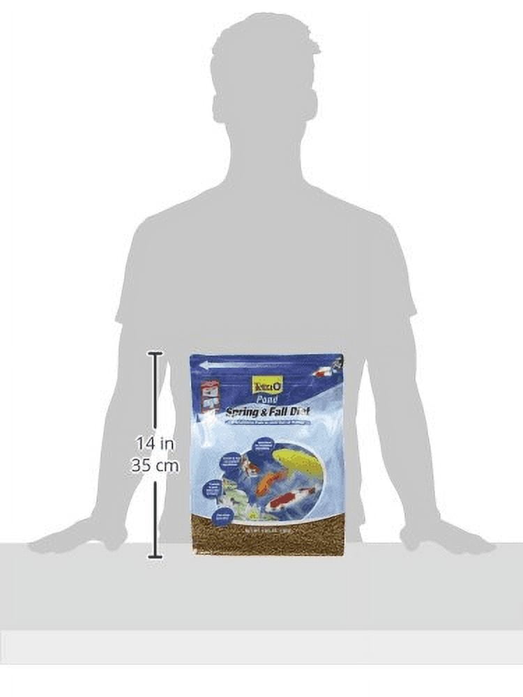 Tetra Pond Spring and Fall Diet 3.08 Pounds, Pond Fish Food, for Goldfish and Koi, Pellets
