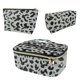thumbnail image 1 of Deokke Bolsa De Maquillaje De 3 Piezas, Bolsa De Maquillaje De Viaje, Bolsas De Maquillaje Para Mujeres, Bolsa De Maquillaje De Gran Capacidad, Bolsa De Cosméticos De Pu, Impermeable Y Duradera, Patró, 1 of 1
