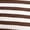Brown and White Stripes, variant on Women's Henley Collar Button Down Long Sleeve Cropped Top with Slim Fit for Casual Wear