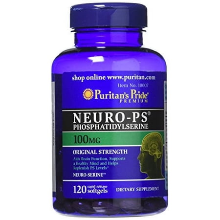 Puritan's Pride Neuro-PS (Phosphatidylserine) 100 mg - 120 Count