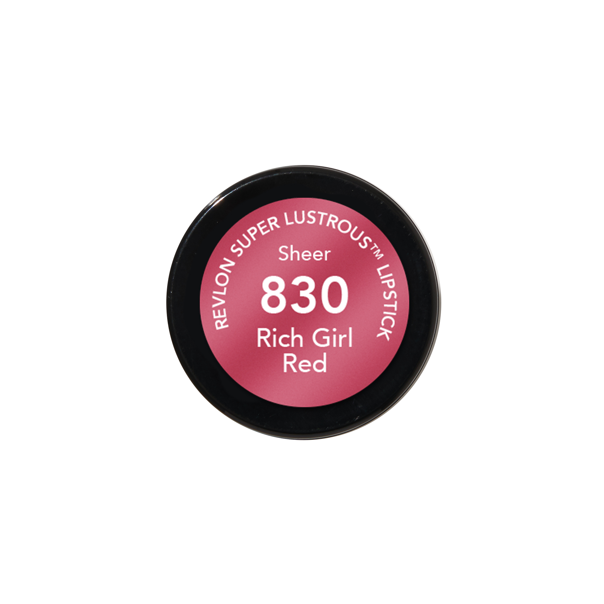 Revlon Super Lustrous Lipstick, Rich Girl Red - image 4 of 7