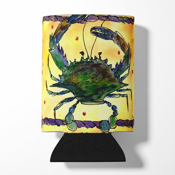 Carolines Treasures 8058CC Crab Can or Bottle Hugger Can Hugger multicolor