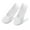 White, variant on LAVA Men No Show Socks Thin Non Slip Low Cut Liner Cotton Socks for Loafer Flats Sneakers White