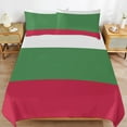 thumbnail image 6 of 3 Pcs Soft Bedding Set, Includes 1 Duvet Cover with Zipper And 2 Pillow Shams,Flag Bulgaria Twin(86"x70"), 6 of 8