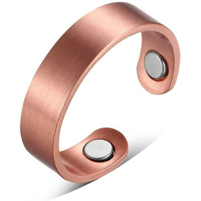 Magnetic Copper Bracelet Ring For Women 99.99% Pure Copper - Temu