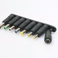 8PCS Universal AC DC Power Charger Adapter Tips For Laptop Notebook In
