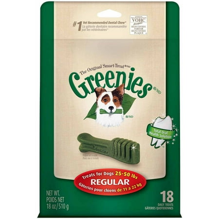 Greenies Mega Treat-Pak, Regular, 18 oz
