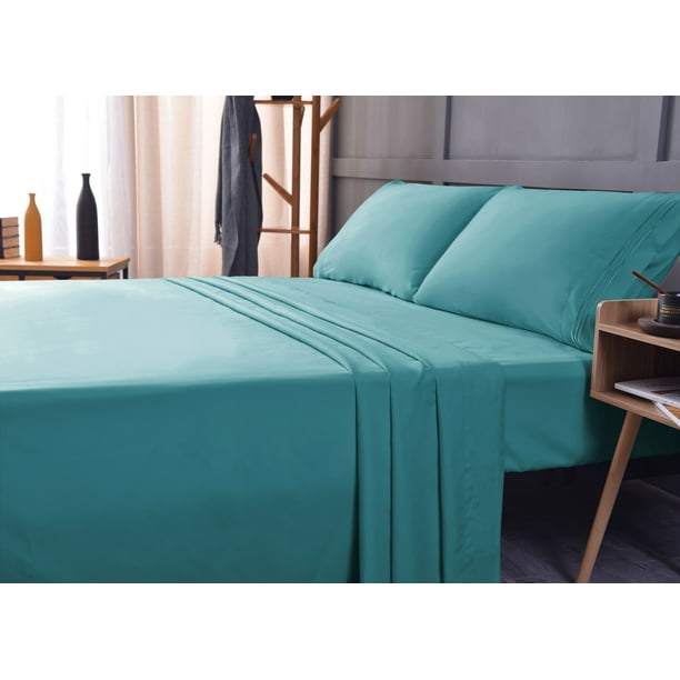 Budget Bamboo Sheet Set, King/California King Size, Softer Than Cotton