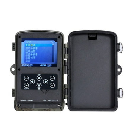Camera 1080P 12MP Wildlife Trail Camera Night Vision Waterproof Scouting Game Cam Thermal Photo Trap H882