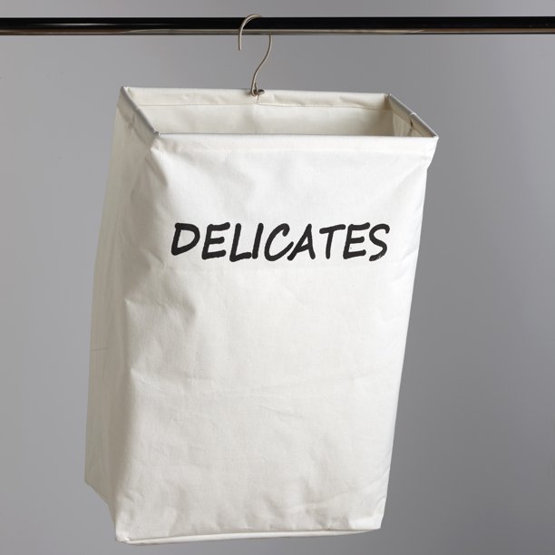 Wall Hanging Soft Side Laundry Hamper Space Saving Design Walmart