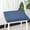 Navy #5, variant on Velvet Cushion Sofa Seat Pad with Non-Slip Base, Window Bench Pillow, Tatami Mat Topper – Plush Support for Living Room, Dorm, Reading Nook
