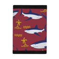 thumbnail image 3 of CHAQLIN Shark Pattern Easy Access Children's Wallet, Polyester Trifold Card Wallet Lightweight Kids Trifold Wallet for Outdoor Sports, 3 of 7