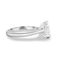 thumbnail image 5 of ESTE ORIGIN 2.40Ct Lab-Grown Radiant Diamond Solitaire Ring with Trellis Setting in 10K White Gold for Women, 5 of 8