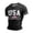 Black, variant on Men USA 250 Years of Freedom Flag Graphic Crew Neck T-Shirt, Independence Day Loose Fit Patriotic Short Sleeve Summer Casual Tee Navy M