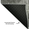 thumbnail image 5 of Addison Rugs Mayfield Premium Machine Washable Transitional Geometric Gray Rectangle Rug, 9' x 12', 5 of 6