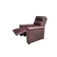 thumbnail image 2 of Sillón Reclinable Tu Espacio Muebles Tokio Suede Chocolate, 2 of 4