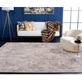 thumbnail image 4 of SAFAVIEH Invista Christina Abstract Area Rug, Cream/Charcoal, 8' x 10', 4 of 12