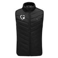 thumbnail image 2 of Winter Outdoor Fast Warm Up Heated Vest Usb Smart Warm Layer Cotton Padded Sleeveless Zip Up Jacket Regular Fit Heated Womens Vest, 2 of 7