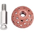 thumbnail image 2 of Tire Buffing Wheel, 1.5" Dome Buffing Wheel Tire Patch Tire Buffing Kit 3/8"-24 Thread" With Linking Rod, 2 of 5