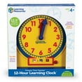 thumbnail image 6 of Learning Resources Primary Time Teacher 12-Hour Learning Clock - Ages 4+, 6 of 7