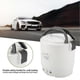 thumbnail image 3 of 12v 100w 1l Electric Portable Multifunctional Rice Cooker Food Steamer For Cars (white), 3 of 5