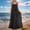 Black, variant on Minimalist Womens Summer&Fall Dresses Green Maxi Sleeveless Square Neckline Slip Dress Relaxed Fit Casual Modern Solid Dresses Green,M
