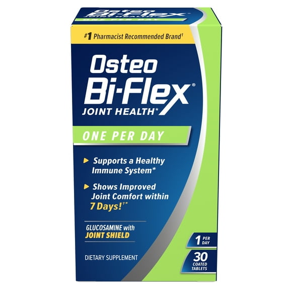 Osteo Bi-Flex One Per Day Joint Health Dietary Supplement Glucosamine HCI and Vitamin D3, 30 Count