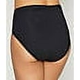 thumbnail image 2 of Coco Reef Women's Standard Impulse Rollover Side Shirred Bikini Bottom, Castaway Black, Medium, 2 of 4
