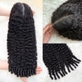 thumbnail image 4 of Peluca Lemoda Birmana, rizada, 13 x 6 cm, encaje frontal, 200% de densidad, 71 cm, 4 of 9